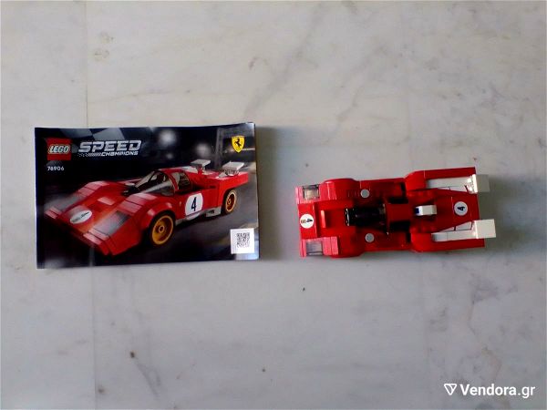 Lego Speed Champions 1970 Ferrari 512 M gia 8+ eton (76906)