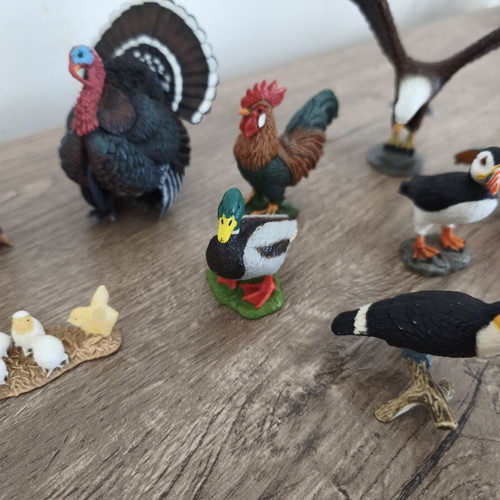 Collecta miniatures set of 9 used