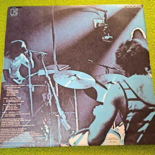 The Doors Absolutely Live 2XLP μεταχειρισμένο, ροκ