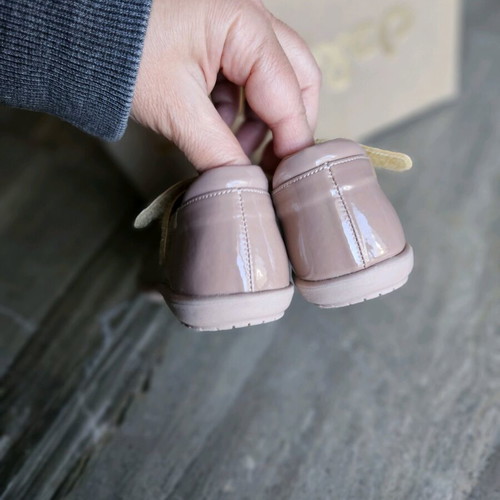 Mouger ballerinas size 23 like new, pink-beige