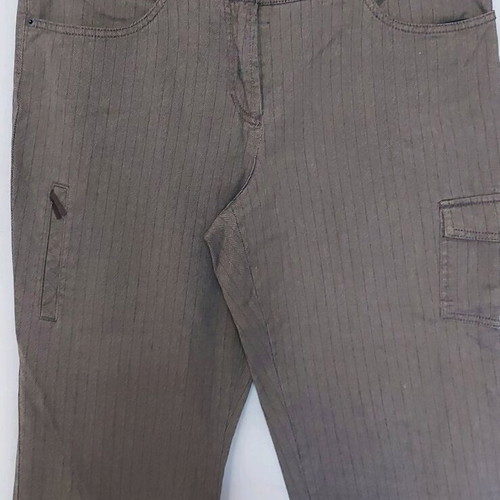 Gerry Weber cargo denim bermuda shorts herringbone print like new