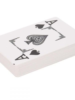 Τράπουλα Poker 100% πλαστική με θήκη καινούργιο