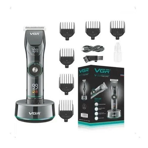 VGR V-256 Professional Hair Clipper with Rechargeable Battery
