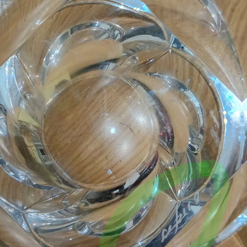 Orrefors Crystal Container vintage, like new