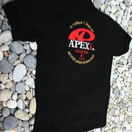 Apexi Polo T-Shirt KAP233 Turbo men's short sleeve cotton