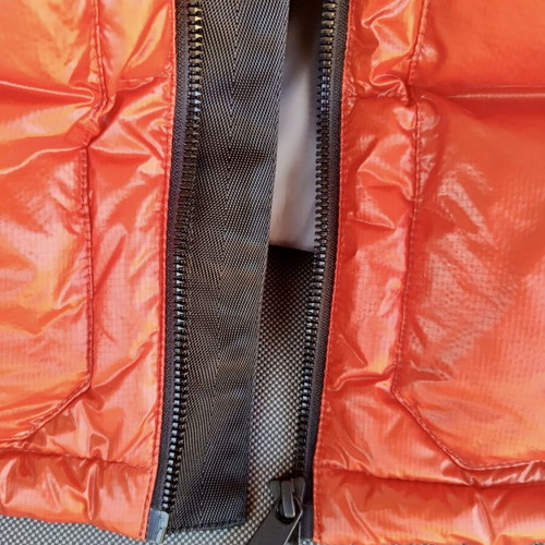 La Martina vest with down filling, like new, orange, size XL