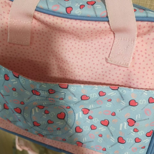 Enso children's bag like new, pink colorful crossbody