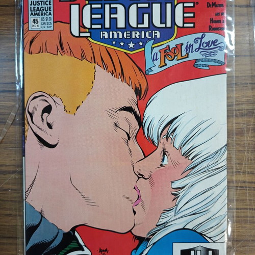 Justice League America κόμικ μεταχειρισμένο 1989, αγγλικό