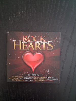 Τετραπλό CD Rock Hearts μεταχειρισμένο, ξένες ροκ μπαλάντες