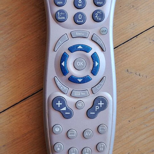Philips 14" analog color TV used with remote control