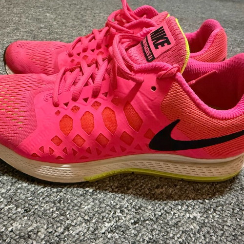 Nike Running Pegasus athletic shoes like new, size 40.5, pink