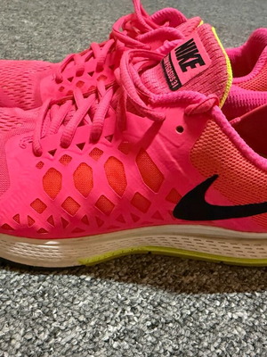 Nike Running Pegasus athletic shoes like new, size 40.5, pink