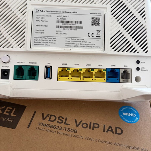 ZTE and Zyxel modem new, package deal