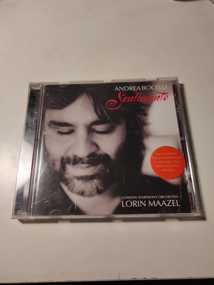 Andrea Bocelli Sentimento CD like new, classical music