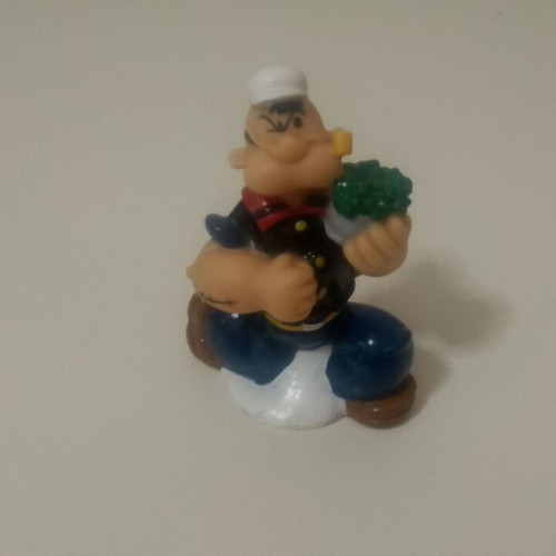Popeye figurine vintage 8 cm pvc like new