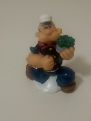 Popeye figurine vintage 8 cm pvc like new