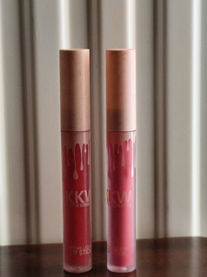 KKW by Kylie cosmetics μεταχειρισμένη συσκευασία με δύο τεμάχια