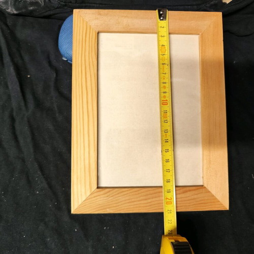 Wooden frames new, pack of 6, 21x16 cm