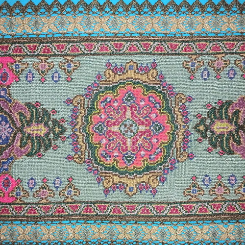 Handmade embroidery made to order, 70 x 30 cm, unique design