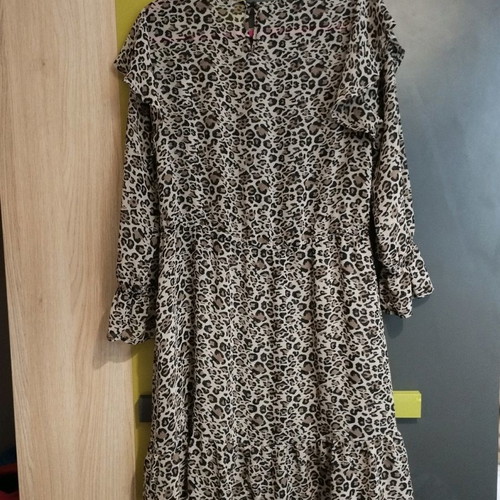 VRS women's dress animal print used, size M/L