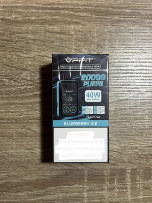 Blueberry Ice // 20000 puffs // 24H OFFER FROM 20€ TO 14.99€