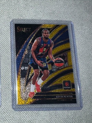 Kevin Punter 2025-2026 Panini EuroLeague Select Courtside Gold Glitter Card new