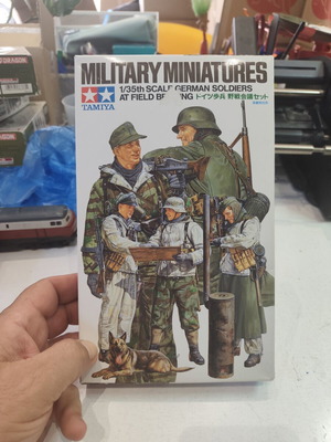 German Soldier Figures 1/35 Tamiya new, sealed