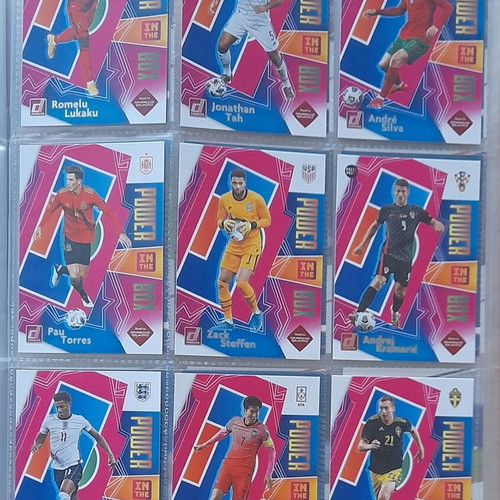 Donruss Soccer Road to Qatar 2021-2022 cards like new, 127 base and 44 inserts