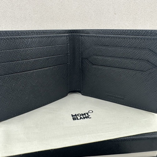 Montblanc Sartorial wallet black saffiano leather MB130315