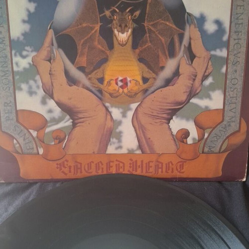 Dio Sacred Heart vinyl used, metal