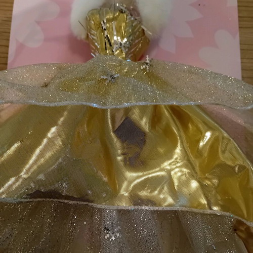 Barbie Millenium dress with cape and accessories in excellent condition