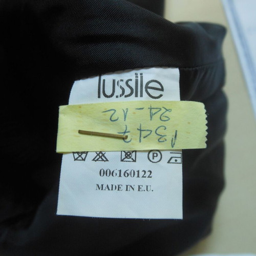 Black 100% Silk Dress Lussile