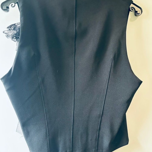 Morgan de Toi Archive Corset Top Black like new with Lace and Velvet