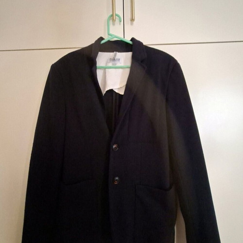 Pull & Bear Men's Daily Jacket like new, size Medium, dark blue