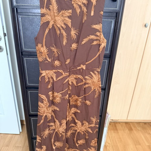Mango jumpsuit with cutouts new, brown, size L