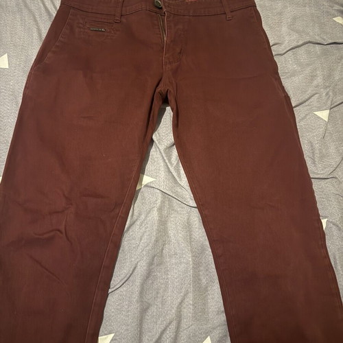 Stefan pants size 32 used, bordeaux color
