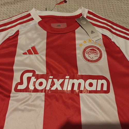 Olympiacos Signed Jersey 2025-2026 Giovanni XL Slim Fit New