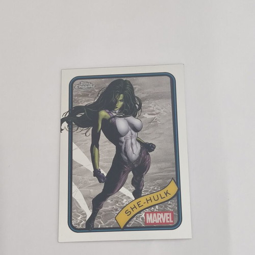 Topps Chrome Marvel She-Hulk #110 trading card