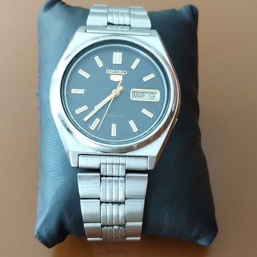 Seiko 5 Automatic men's watch like new, silver