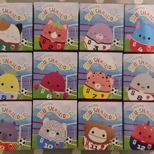 McDonald's Happy Meal x FIFA Squishmallows Complete Set of 12