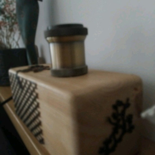 Handmade wooden lamp modern and elegant, solid wood