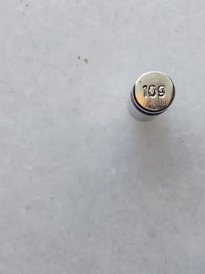 Plastic jeweler's scale 10 grams new precision