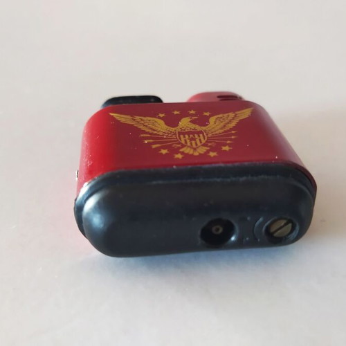 American legend lighter used, mini metal (3x4cm)