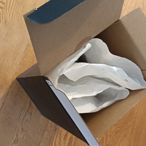 Nike Air Jordan Empty Box new with gold Jumpman logo