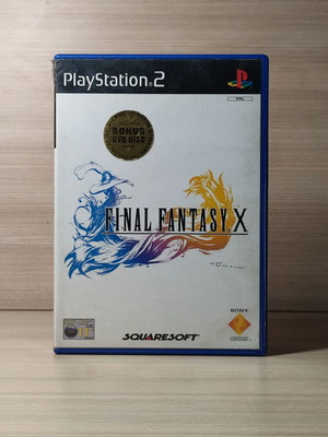 Final Fantasy X PS2 μεταχειρισμένο, πλήρες ελληνικό με 2 δισκάκια