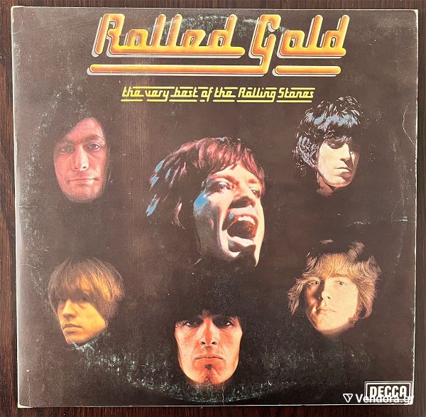  diskos viniliou: Rolling Stones "Rolled Gold"