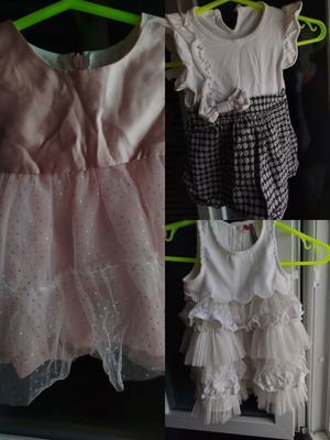 Mayoral Orchestra dresses for 6 months, like new, set of 3