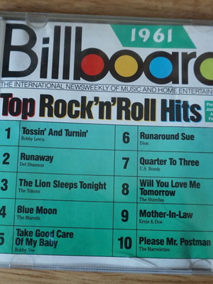 Billboard 1961 CD σαν καινούργιο, rock
