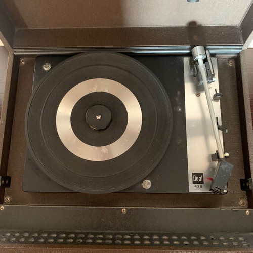 Dual vintage record player used, not working