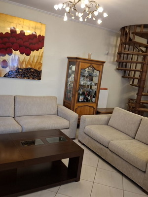 Sofa set 2 and 3 seats used, removable and machine washable covers